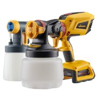 Wagner 2454976 FLEXiO 3550 Cordless Battery Handheld HVLP Paint Sprayer (Compatible with Stains)