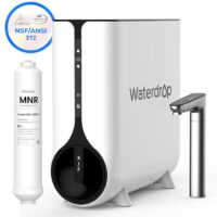 Waterdrop K6 5-stage Activated carbon Reverse Osmosis Filtration Under Sink Water Filtration System with Stainless Steel Faucet