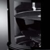 Weber 711001 14-in Smokey Mountain Cooker 286-Sq in Black Porcelain-enamel Vertical Charcoal Smoker