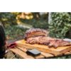 Weber 711001 14-in Smokey Mountain Cooker 286-Sq in Black Porcelain-enamel Vertical Charcoal Smoker