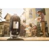 Weber 721001 18-in Smokey Mountain Cooker 481-Sq. in Black Porcelain-Enamel Vertical Charcoal Smoker