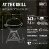 Weber Master-Touch 22-in W Black Kettle Charcoal Grill Weber Master-Touch 22-in W Black Kettle Charcoal Grill