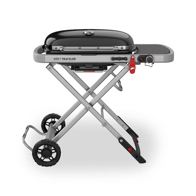 Weber Traveler 320-Sq. in Black Portable Liquid propane Grill_11zon Weber Traveler 320-Sq. in Black Portable Liquid propane Grill