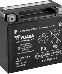 Yuasa YUAM62RBH YTX20H-BS Battery, Multicolor, One Size