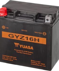 Yuasa YUAM716GH GYZ16H Factory Activated GYZ H Series AGM Battery