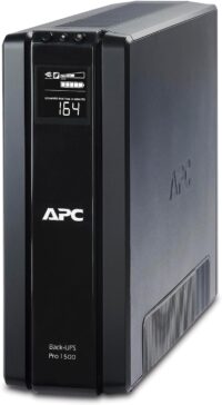 APC UPS 1500VA Battery Backup Surge Protector, BR1500G Backup Battery Power Supply with AVR