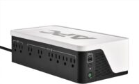 APC UPS Battery Backup, 1050VA UPS with 6 Backup Battery Outlets, Type C USB Charging, BE1050G3 Back-UPS