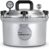 All American 1930 15.5qt Pressure Cooker Canner (The 915) - Exclusive Metal-to-Metal Sealing System - Easy to Open & Close - Suitable for Gas, Electric, or Flat Top Stoves - Made in the USA