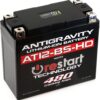Antigravity AT12-BS-HD Heavy Duty Lithium Motorcycle and Powersport Battery with Built-In Jump Starting 12V 8Ah, ATV, Quad UTV, Scooter, Lawn Mower, Generator Battery - Ducati, Yamaha, Kawasaki
