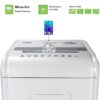 Aurora Heavy Duty High Security 16-Sheet Micro-Cut Shredder/Anti-Jam/60 Min Run Time/ 7-Gallon Pullout Basket and Casters, AU1680MA
