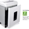 Aurora Heavy Duty High Security 16-Sheet Micro-Cut Shredder/Anti-Jam/60 Min Run Time/ 7-Gallon Pullout Basket and Casters, AU1680MA