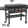 Blackstone 2267 Omnivore Outdoor Flat Top Gas Griddle w/ Hard Cover, 36” Blackstone 2267 Omnivore Outdoor Flat Top Gas Griddle w/ Hard Cover, 36”