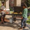 Blackstone 2310 Iron Forged 36” Omnivore Griddle with X-Braced Hood, Powder Coated Steel, Black Blackstone 2310 Iron Forged 36” Omnivore Griddle with X-Braced Hood, Powder Coated Steel, Black