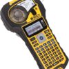 Brady M210 Portable Label Printer with Rubber Bumpers, Multi-Line Print, 6 to 40 Point Font (Replaces BMP21-PLUS Printer), Yellow/Black, 9.5 in H x 4.5 in W x 2.5 in D