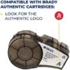 Brady M211 Portable Bluetooth Monochrome Label Printer, Yellow/Black