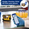 Brady M211 Portable Bluetooth Monochrome Label Printer, Yellow/Black