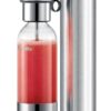 Breville BCA800BSS InFizz Fusion Sparkling Water and Beverage Carbonator, CO2 Cylinder Not Included, Brushed Stainless Steel