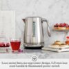 Breville BKE845BRT Smart Kettle Luxe Water Heater, 7 Cup, Black Truffle Breville BKE845BRT Smart Kettle Luxe Water Heater, 7 Cup, Black Truffle