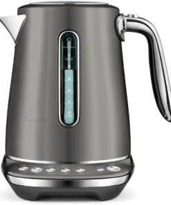 Breville BKE845BST Smart Kettle Luxe Water Heater, 7 Cup, Black Stainless Steel
