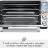 Breville BOV950BST Joule Smart Countertop Oven Air Fryer Pro, Black Stainless Steel