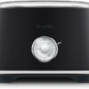 Breville BTA735BTR Toast Select Luxe Kitchen Toaster, 2 Slice, Black Truffle
