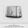 Breville BTA735BTR Toast Select Luxe Kitchen Toaster, 2 Slice, Black Truffle Breville BTA735BTR Toast Select Luxe Kitchen Toaster, 2 Slice, Black Truffle