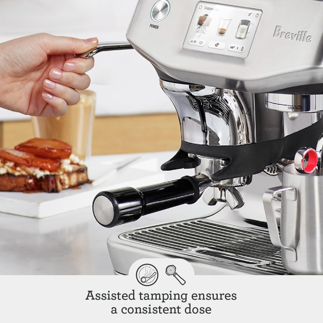 Breville Barista Touch Impress Espresso Machine BES881BTR, Black Truffle 3 Breville Barista Touch Impress Espresso Machine BES881BTR, Black Truffle