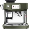 Breville Barista Touch Impress Espresso Machine BES881OLT, Olive Tapenade