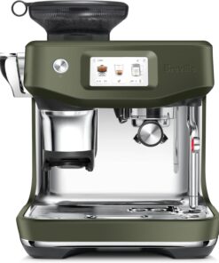 Breville Barista Touch Impress Espresso Machine BES881OLT, Olive Tapenade