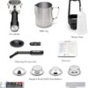 Breville Barista Touch Impress Espresso Machine BES881OLT, Olive Tapenade