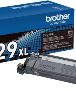 Brother Genuine TN229XLBK Black High Yield Printer Toner Cartridge - Print up to 3,000 Pages(1)