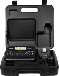 Brother P-Touch PT- D610BTVP Business Professional Connected Label Maker | Connect and Create via Bluetooth® on TZe Label Tapes up to ~1 inch,White