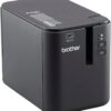 Brother PT-P900C High-Resolution Industrial Desktop Label Printer,Black