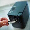 Brother PT-P900WC High-Resolution Industrial Desktop Label Printer with Wi-Fi®, Black, Large