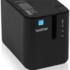 Brother PT-P900WC High-Resolution Industrial Desktop Label Printer with Wi-Fi®, Black, Large