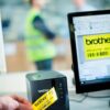 Brother PT-P900WC High-Resolution Industrial Desktop Label Printer with Wi-Fi®, Black, Large