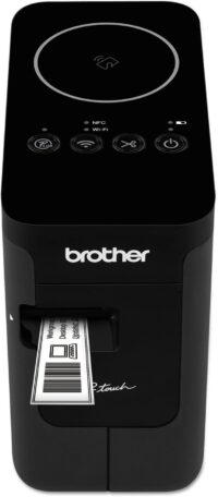 Brother Printer PTP750W Wireless Label Maker, 1.18, Black