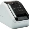 Brother QL-810Wc Professional Label Printer with USB and WiFi connectivity, Ultra-Fast Printing up to 110 Labels per Minute with Standard Address Label in Monochrome, Black & Red Printing Available