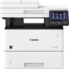 Canon imageCLASS D1620 - Monochrome Duplex Wireless Laser Printer, Multifunction With Scanner, Copier, Automatic Document Feeder, 3 Year Limited Warranty, 45 PPM, White