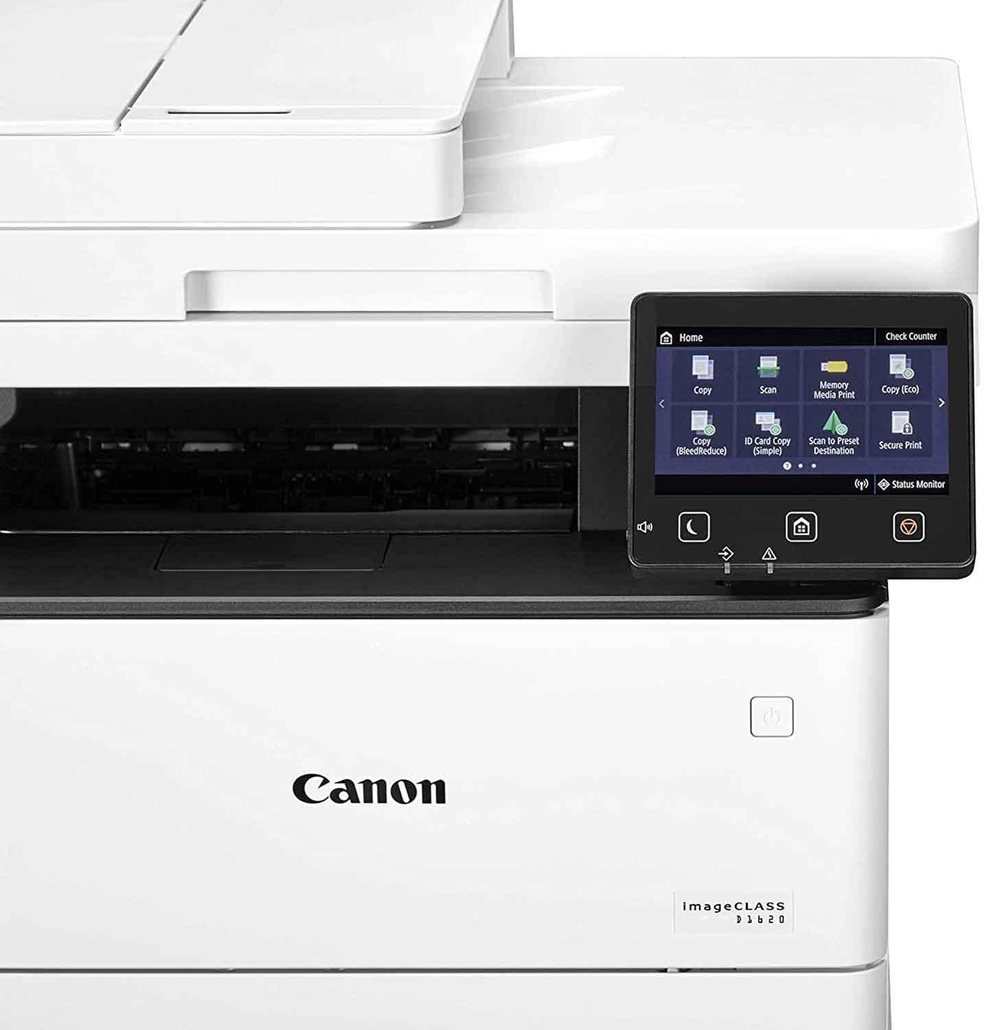 Canon imageCLASS D1620 - Monochrome Duplex Wireless Laser Printer, Multifunction With Scanner, Copier, Automatic Document Feeder, 3 Year Limited Warranty, 45 PPM, White87 Canon imageCLASS D1620 - Monochrome Duplex Wireless Laser Printer, Multifunction With Scanner, Copier, Automatic Document Feeder, 3 Year Limited Warranty, 45 PPM, White
