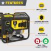 Champion Power Equipment CO Shield RV Ready 4375 / 3500 -Watt Dual fuel Portable Generator