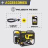 Champion Power Equipment CO Shield RV Ready 4375 / 3500 -Watt Dual fuel Portable Generator