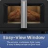Chefman Air Fryer TurboFry 9-Qt, 6-in-1 High-Powered 450°F Cooking for Crispier French Fries, Chicken, and Onion Rings, XL Windowed Basket, Air Fry, Bake, Broil, Reheat, Dehydrate, Defrost – Black