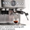 Chefman Crema Supreme 15 Bar Espresso Machine with Milk Frother, Barista Steam Wand, Stainless Steel
