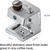 Chefman Crema Supreme 15 Bar Espresso Machine with Milk Frother, Barista Steam Wand, Stainless Steel
