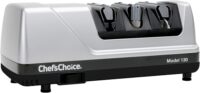 Chef’sChoice 0130506 Professional Electric Knife Sharpeners Sharpening Station, 3-Stage, Silver