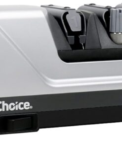 Chef’sChoice 0130506 Professional Electric Knife Sharpeners Sharpening Station, 3-Stage, Silver