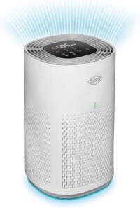 Clorox HEPA Air Purifiers for Home, True HEPA Filter, Medium Rooms Up to 1,000 Sq Ft, Removes 99.9% of Mold, Viruses, Wildfire Smoke, Allergens, Pet Allergies, Dust, AUTO Mode, Whisper Quiet, White