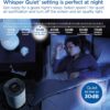 Clorox HEPA Air Purifiers for Home, True HEPA Filter, Medium Rooms Up to 1,000 Sq Ft, Removes 99.9% of Mold, Viruses, Wildfire Smoke, Allergens, Pet Allergies, Dust, AUTO Mode, Whisper Quiet, White