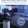 Clorox HEPA Air Purifiers for Home, True HEPA Filter, Medium Rooms Up to 1,500 Sq Ft, Removes 99.9% of Mold, Viruses, Wildfire Smoke, Allergens, Pet Allergies, Dust, AUTO Mode, Whisper Quiet